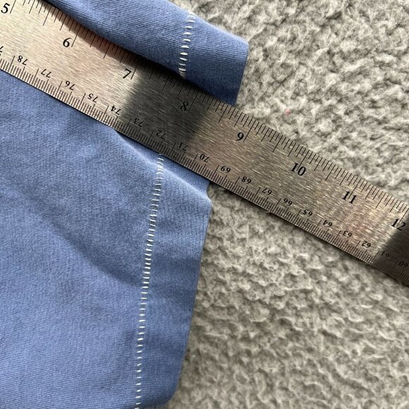 Eddie Bauer‎ Mens Shirt Extra Large Blue 100% Cotton Pullover Short Sleeve - Picture 8 of 8